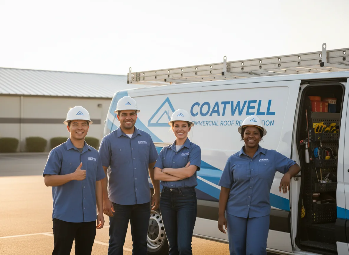 Commercial roof coating company in Homer Glen, IL